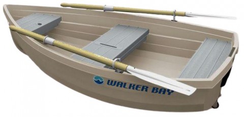 Пластиковая лодка Walker Bay WB 8 песочная